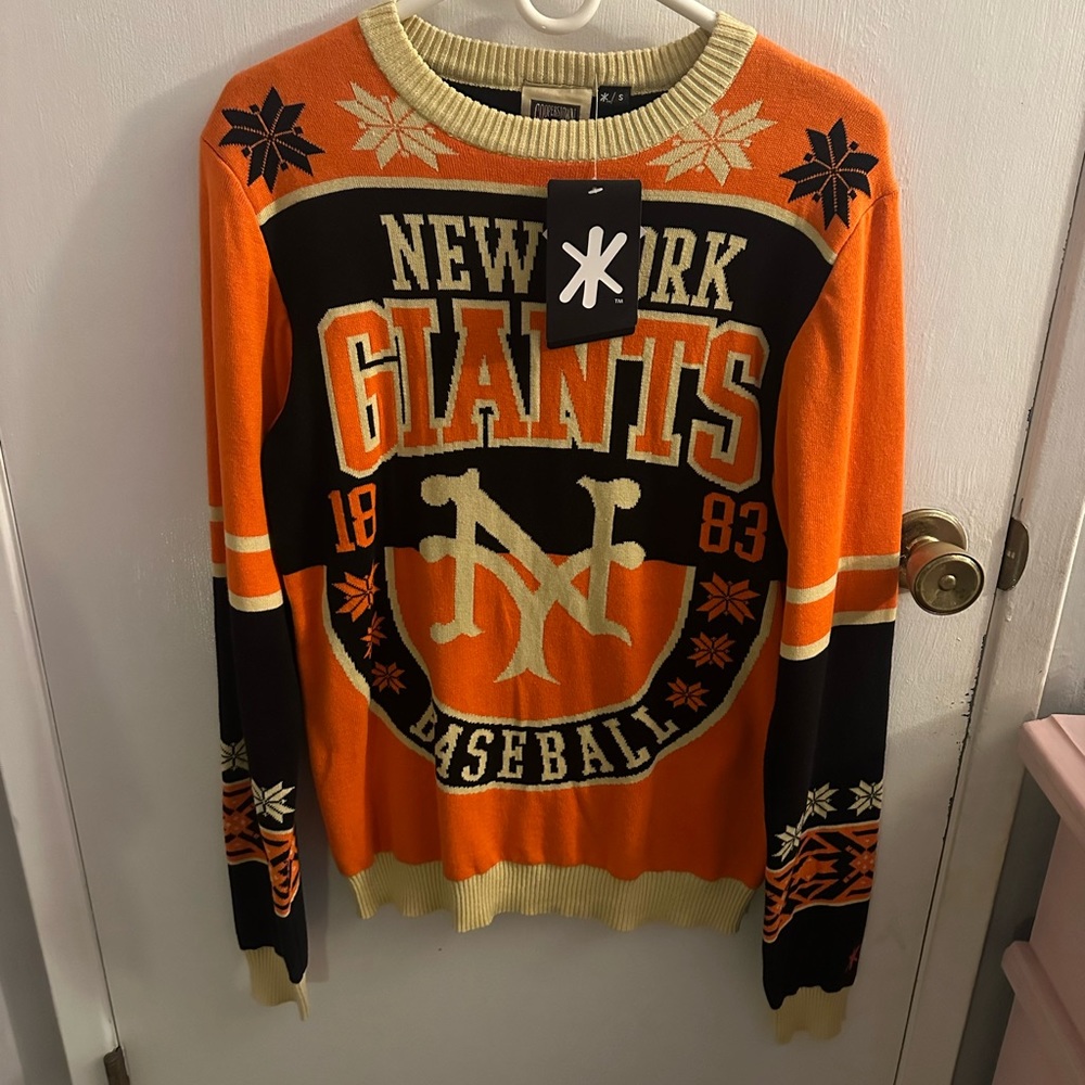 New York Giants sweater. Size small. Brand new with tags.